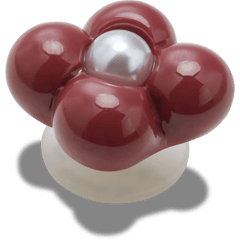 Crocs Expressive Floral Maroon Jibbitz™ charms