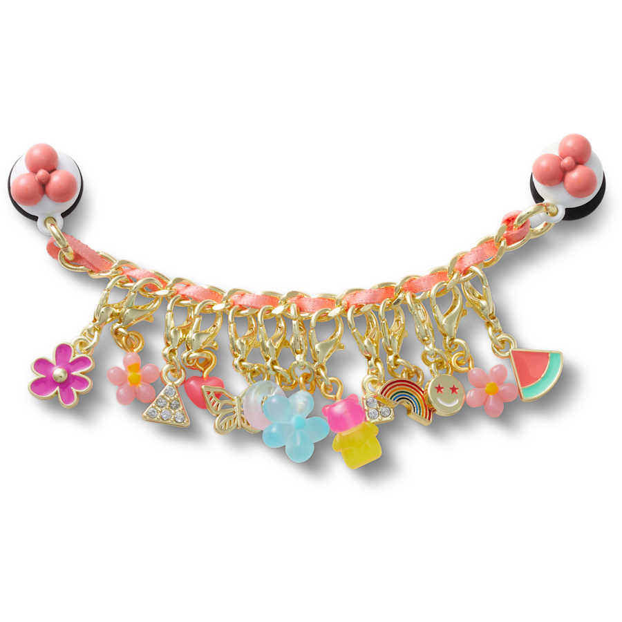 Crocs Pink Adjustable Charm Chain Jibbitz™ charms