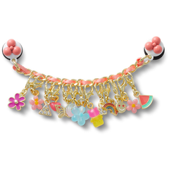 Crocs Pink Adjustable Charm Chain Jibbitz™ charms