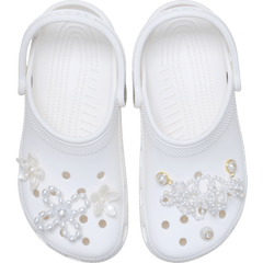 Crocs White Pearl Beaded 5 Pack Jibbitz™ charms