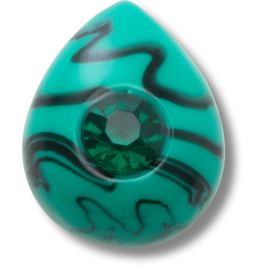 Crocs Emerald May Birthstone Collection Jibbitz™ charms