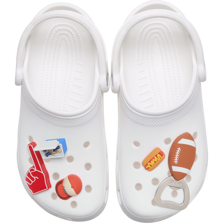 Crocs Tailgate 5 Pack Jibbitz™ charms