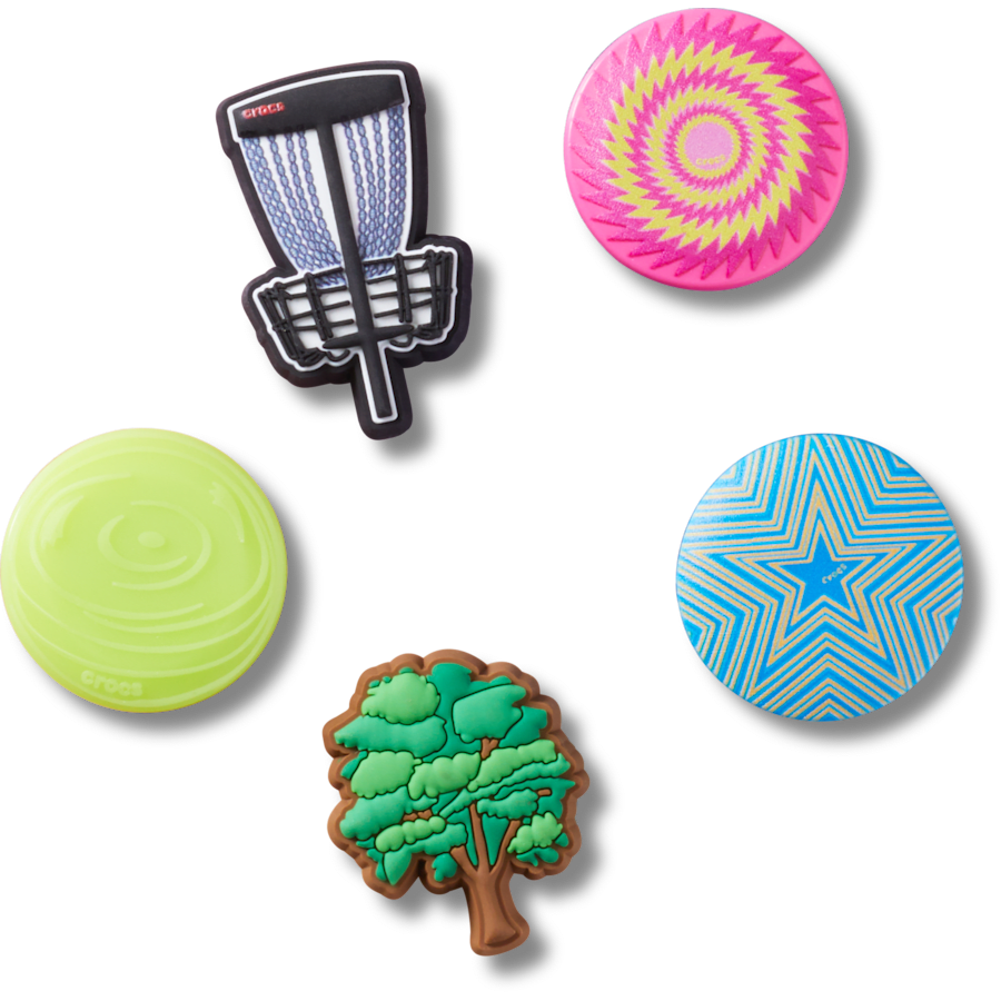 Crocs Disc Golf 5 Pack Jibbitz™ charms