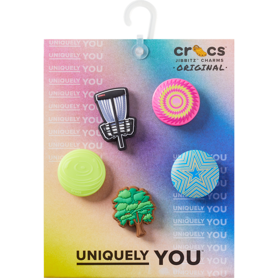Crocs Disc Golf 5 Pack Jibbitz™ charms
