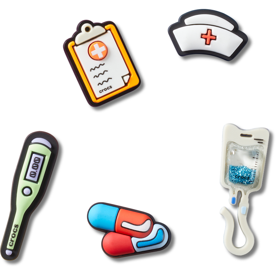 Crocs Healthcare 5 Pack Jibbitz™ charms