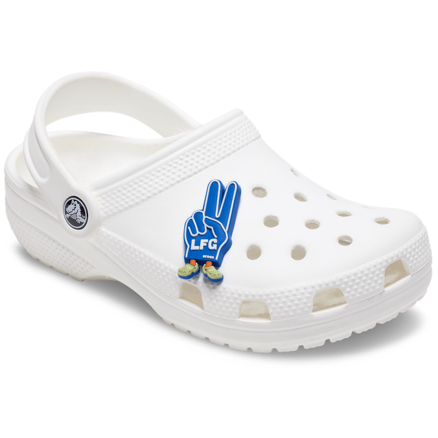 Crocs LFG Foam Peace Sign Jibbitz™ charms