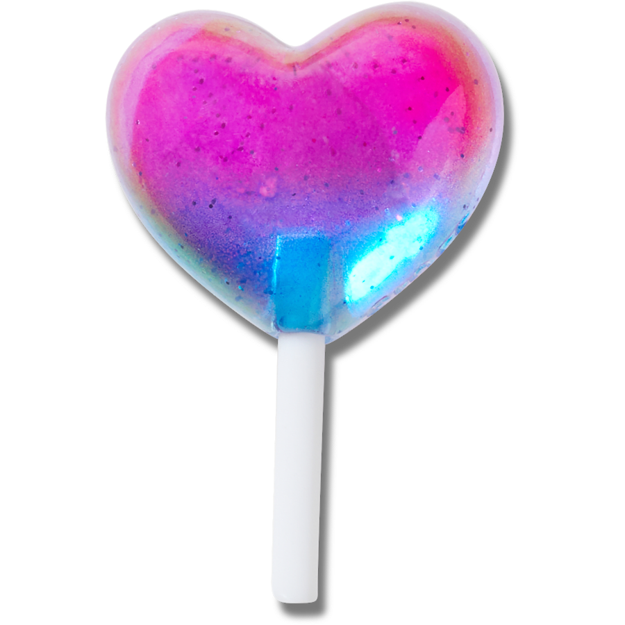 Crocs Jelly Heart Lollipop Jibbitz™ charms