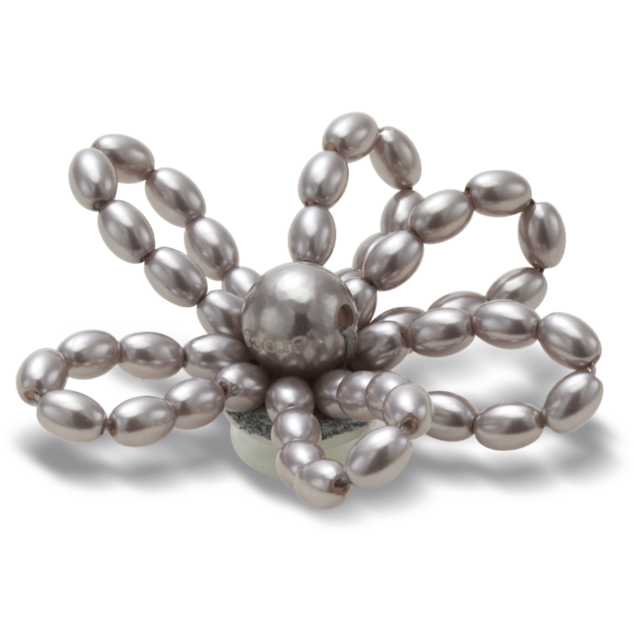 Crocs Grey Pearl Beaded Daisy Jibbitz™ charms
