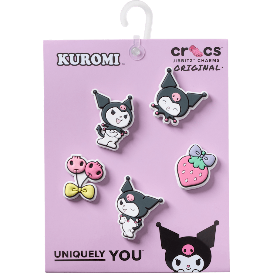 Crocs Sanrio Kuromi 5 Pack Jibbitz™ charms
