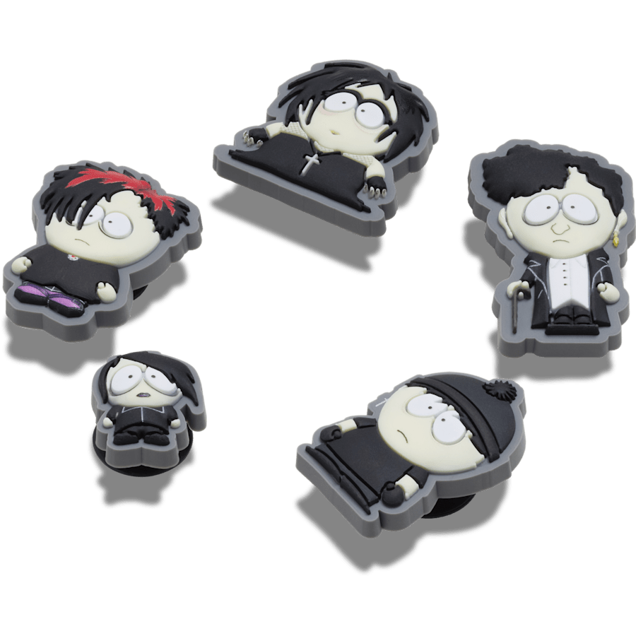 Crocs South Park Goth Kids 5 Pack Jibbitz Shoe Charm