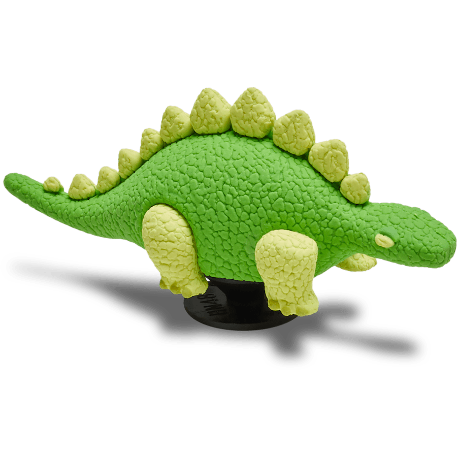 Crocs 3D Green Dino with Scales Jibbitz™ charms