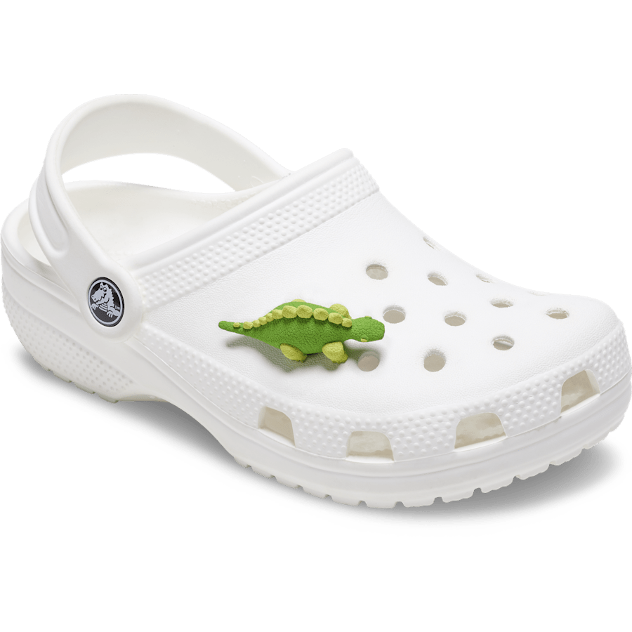Crocs 3D Green Dino with Scales Jibbitz™ charms