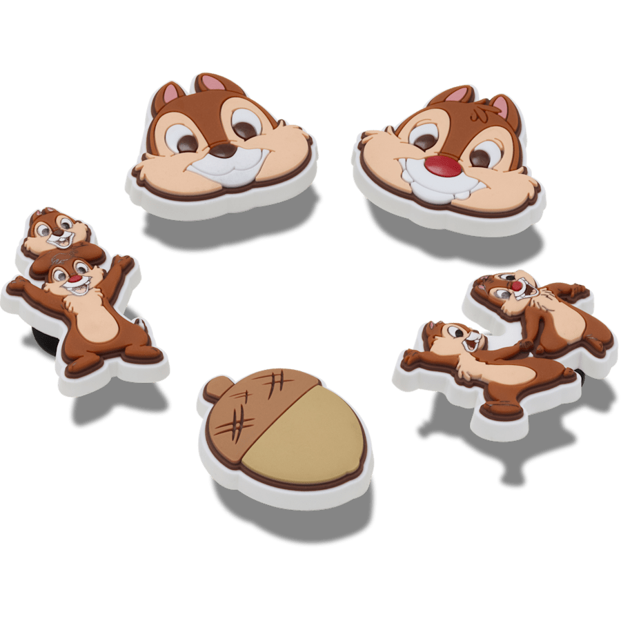 Crocs Disney Chip n Dale 5 Pack Jibbitz™ charms