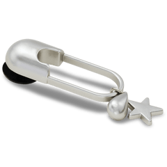 Crocs Silver Meta Safety Pin Jibbitz™ charms