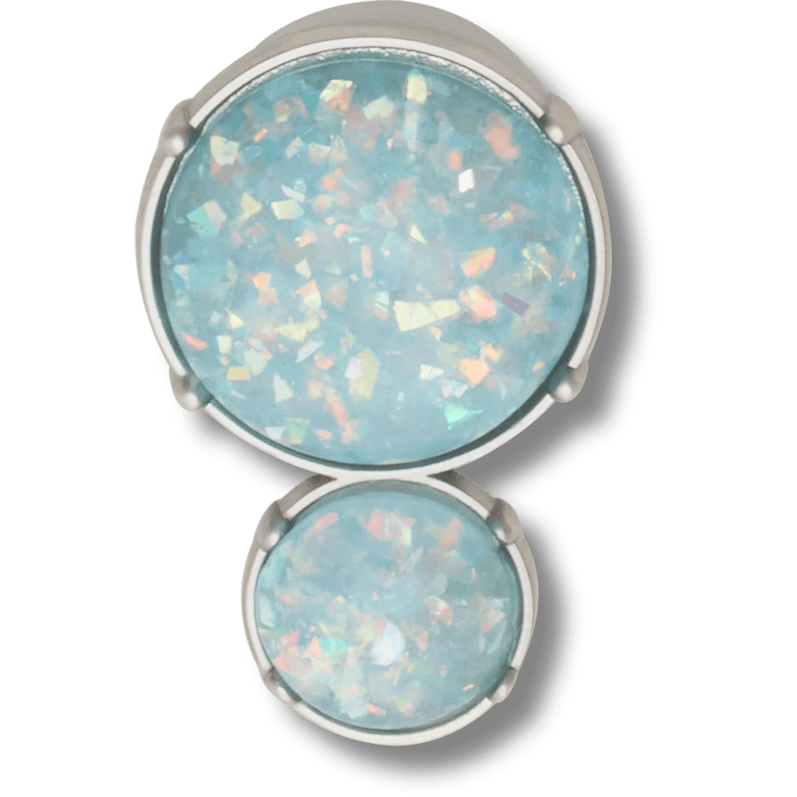Crocs Opalescent Meta Double Gem Jibbitz™ charms