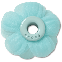 Crocs Blue Chiffon Grommet Jibbitz™ charms