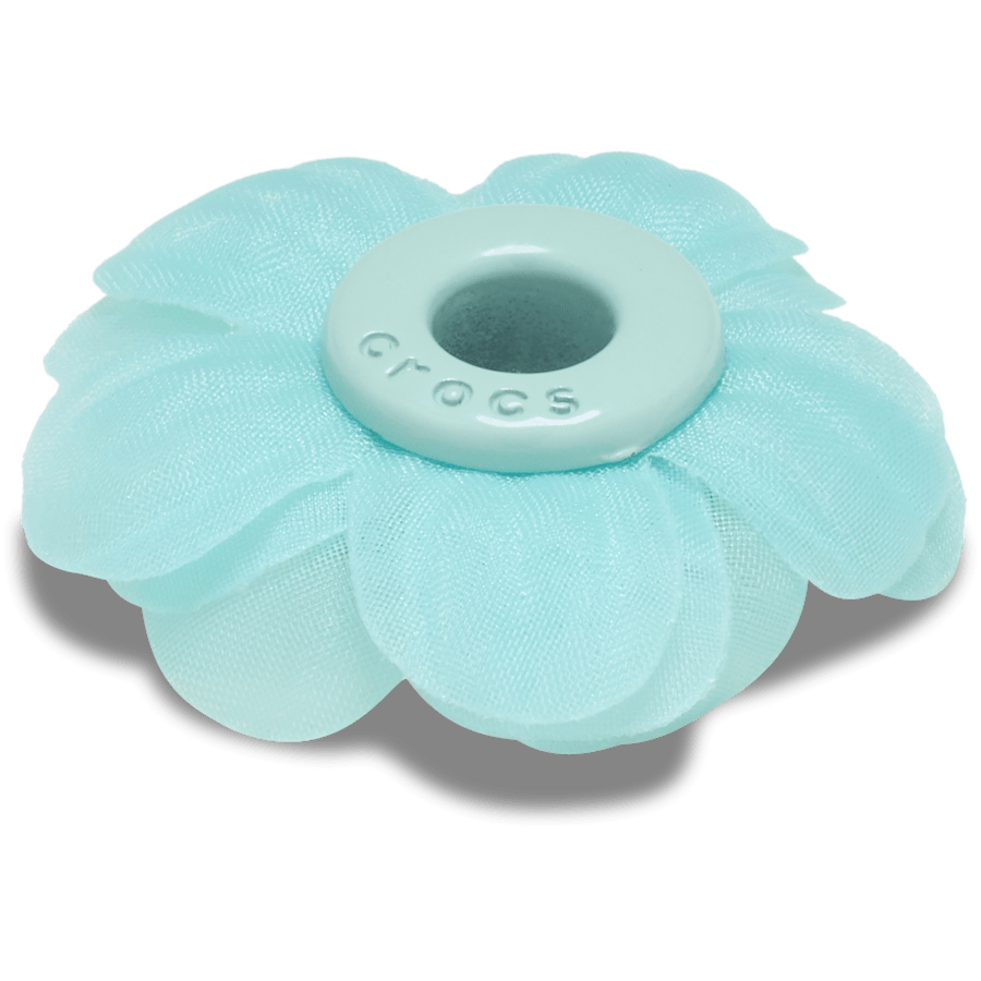 Crocs Blue Chiffon Grommet Jibbitz™ charms