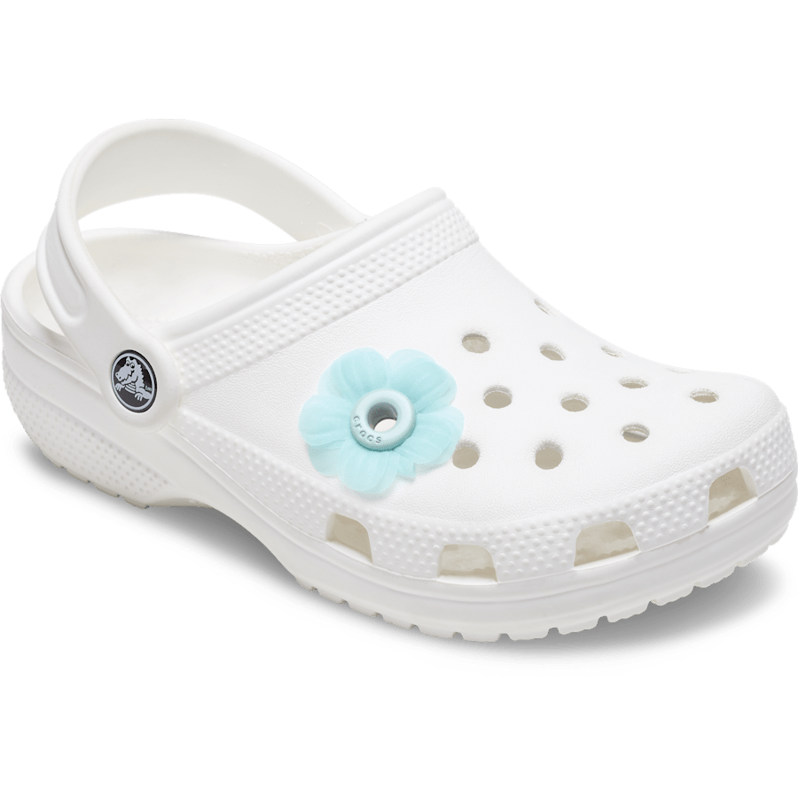 Crocs Blue Chiffon Grommet Jibbitz™ charms
