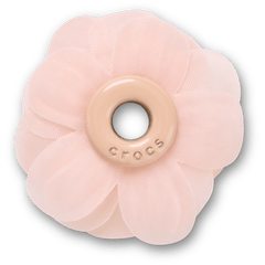 Crocs Pink Chiffon Grommet Jibbitz™ charms