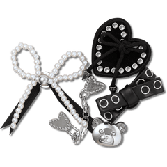 Crocs Indie Luxe Silver 5 Pack Jibbitz™ charms