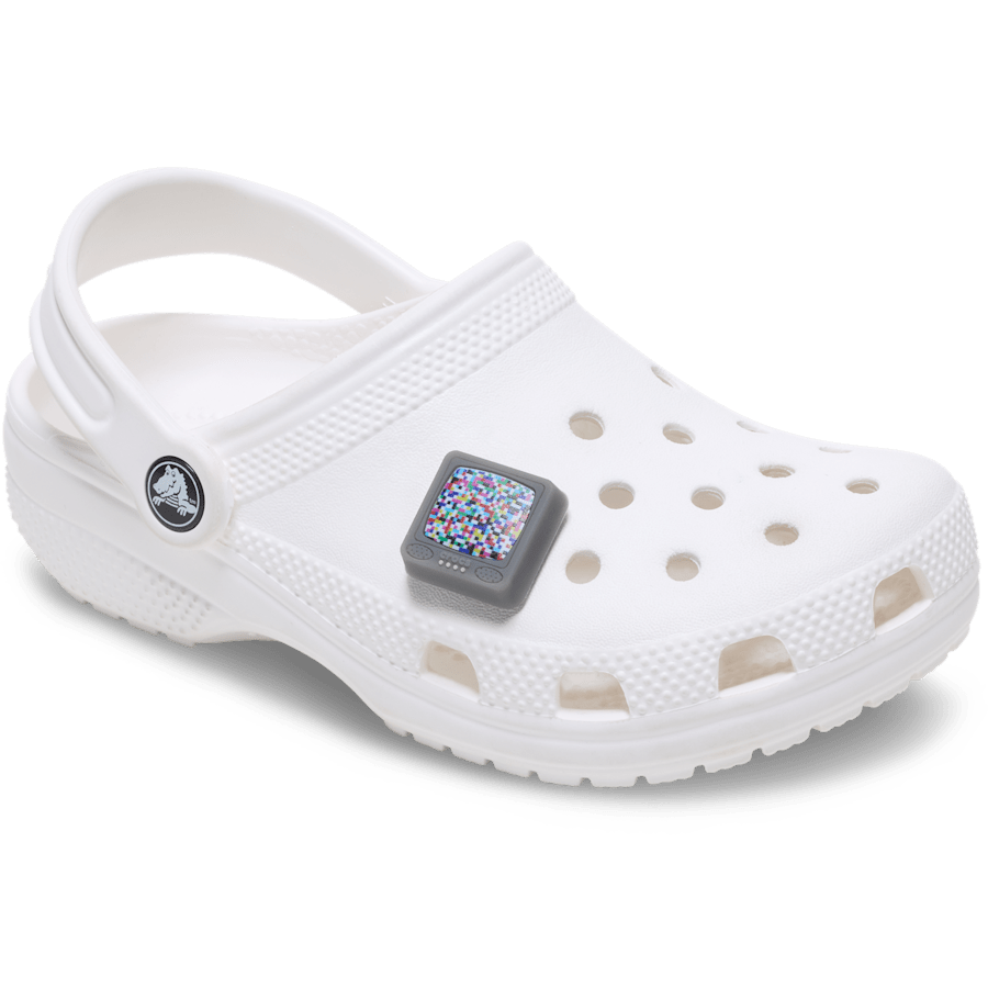 Crocs Lights Up Pixelated TV Jibbitz™ charms