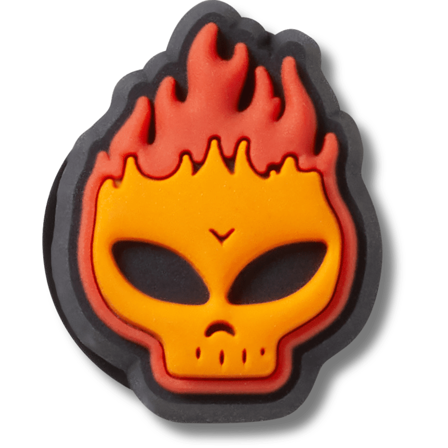 Crocs Flaming Skull Jibbitz™ charms