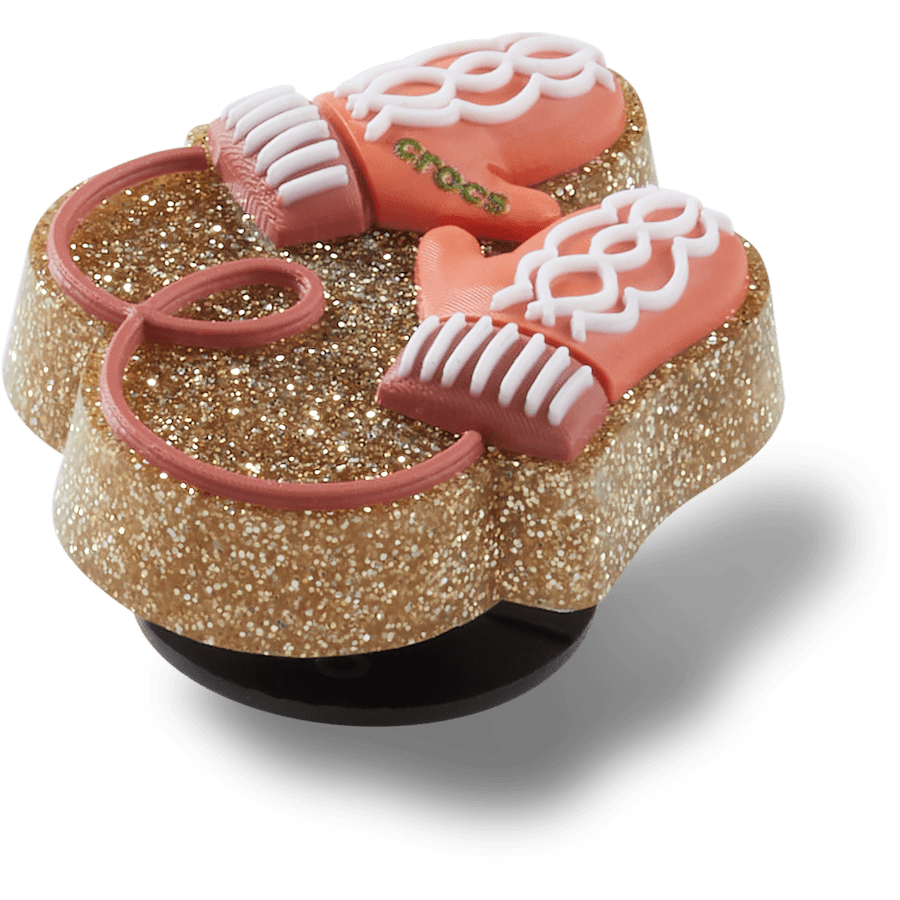 Crocs Glitter Pink Mittens Jibbitz™ charms