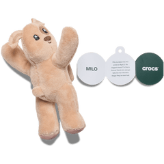 Crocs Huggitz Brown Puppy Jibbitz Shoe Charm