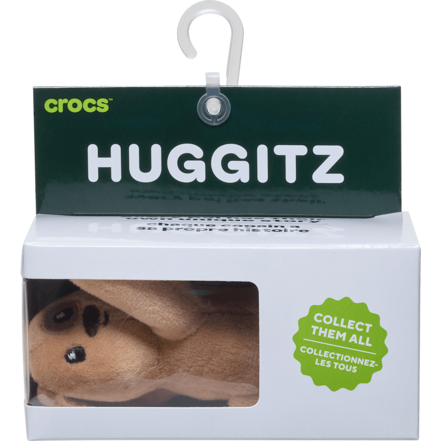 Crocs Huggitz Brown Puppy Jibbitz Shoe Charm