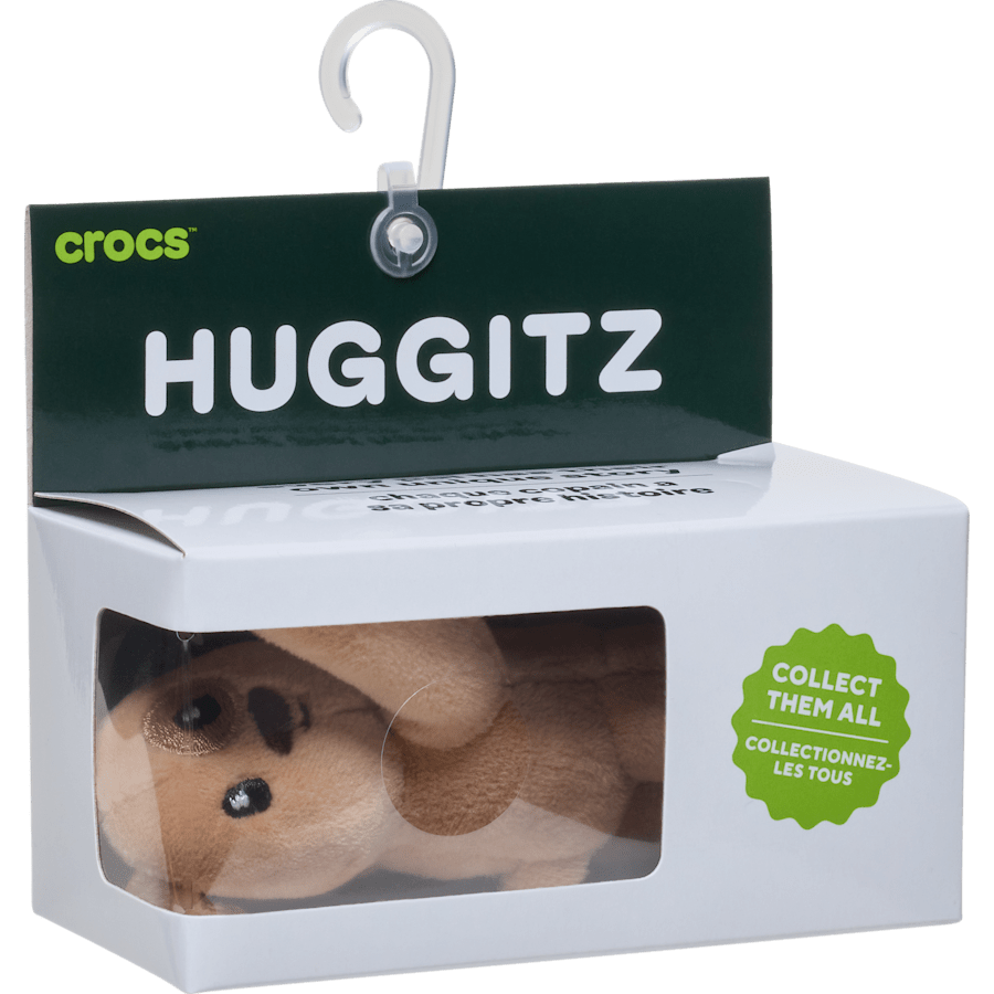 Crocs Huggitz Brown Puppy Jibbitz Shoe Charm