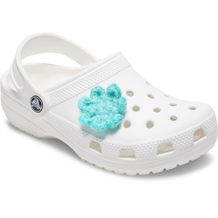 Crocs Crochet Blue Flower Jibbitz™ charms