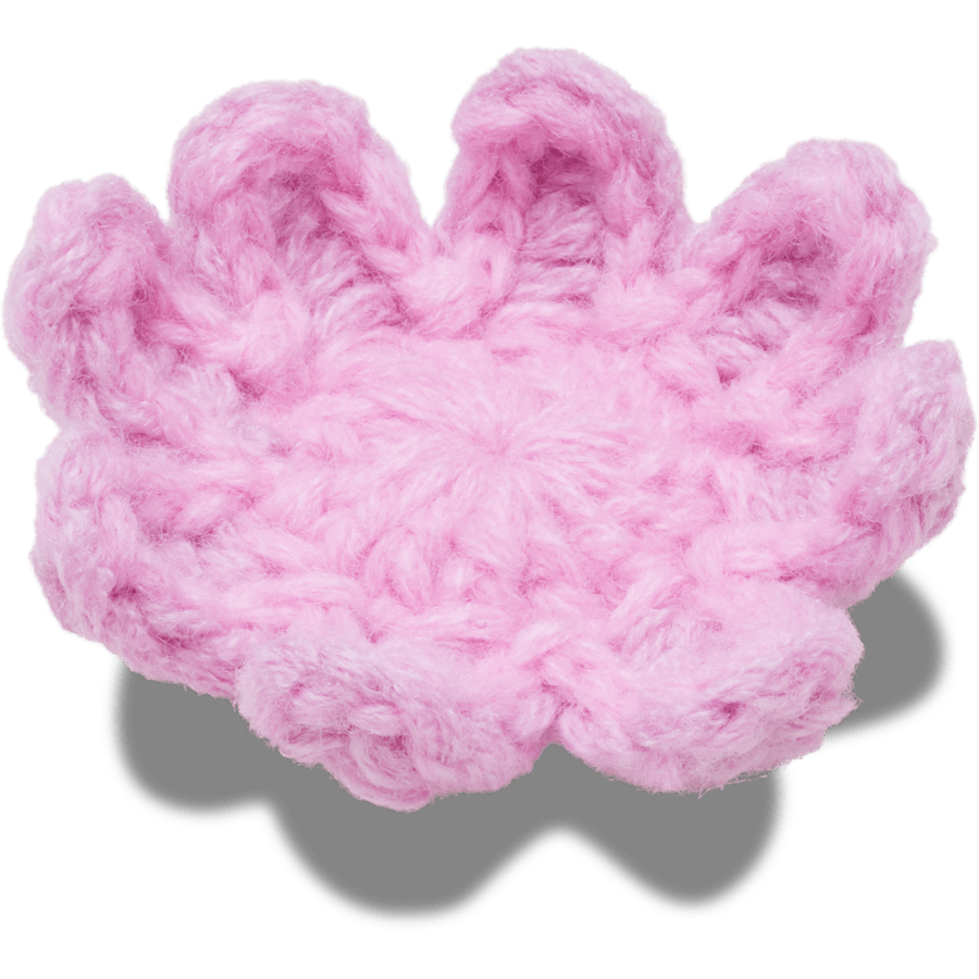 Crocs Crochet Light Pink Flower Jibbitz™ charms