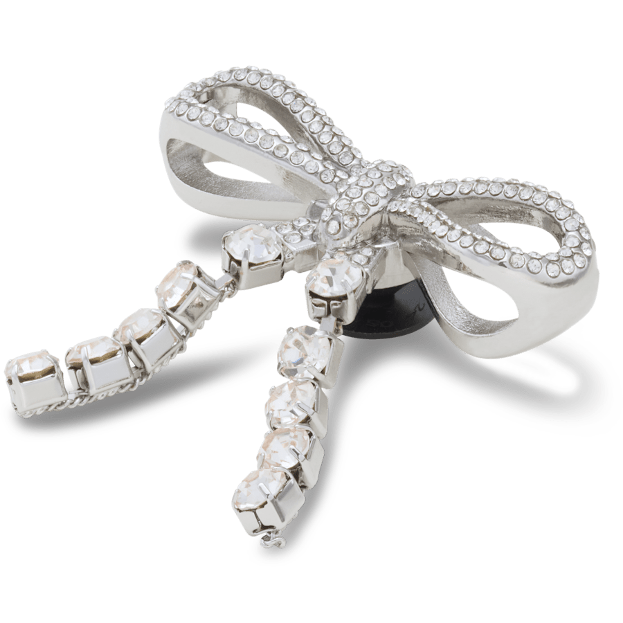 Crocs Silver Gem Bow Jibbitz™ charms