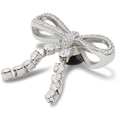 Crocs Silver Gem Bow Jibbitz™ charms