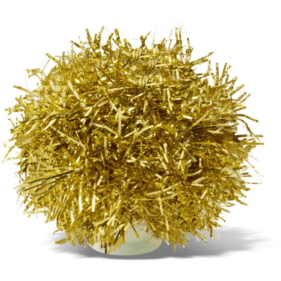 Crocs Gold Tinsel Pom Jibbitz™ charms