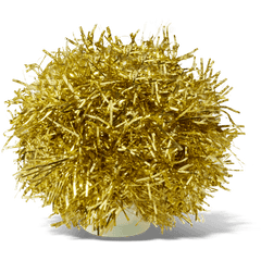 Crocs Gold Tinsel Pom Jibbitz™ charms
