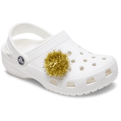 Crocs Gold Tinsel Pom Jibbitz™ charms