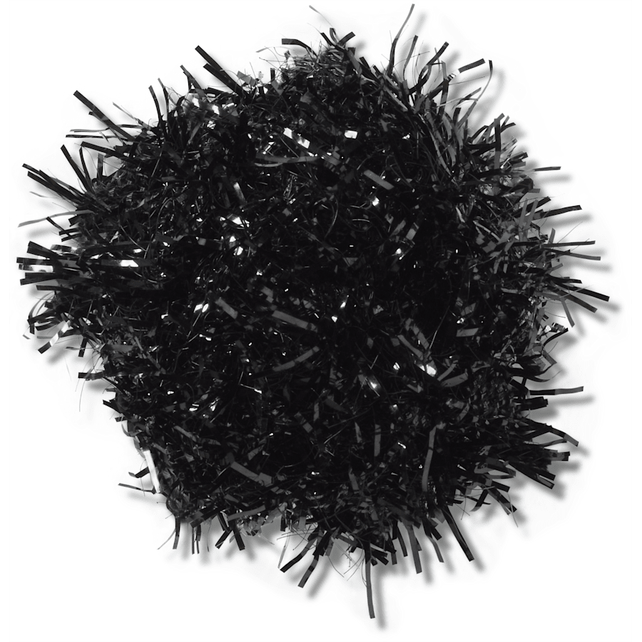 Crocs Black Tinsel Pom Jibbitz™ charms
