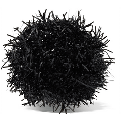 Crocs Black Tinsel Pom Jibbitz™ charms