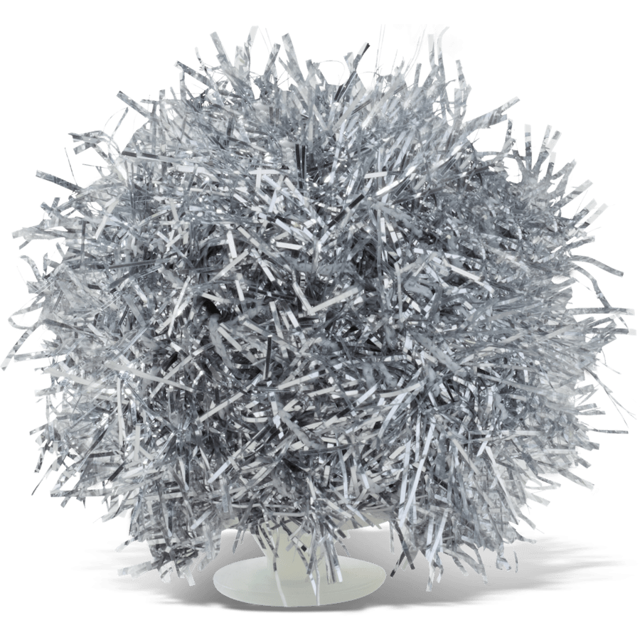 Crocs Silver Tinsel Pom Jibbitz™ charms