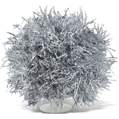 Crocs Silver Tinsel Pom Jibbitz™ charms