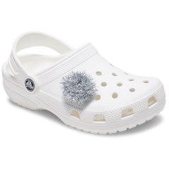 Crocs Silver Tinsel Pom Jibbitz™ charms
