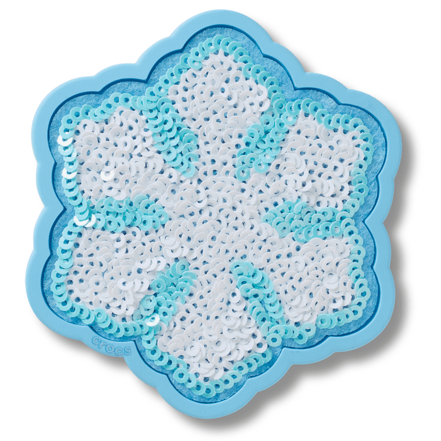 Crocs Sequin Snowflake Jibbitz™ charms