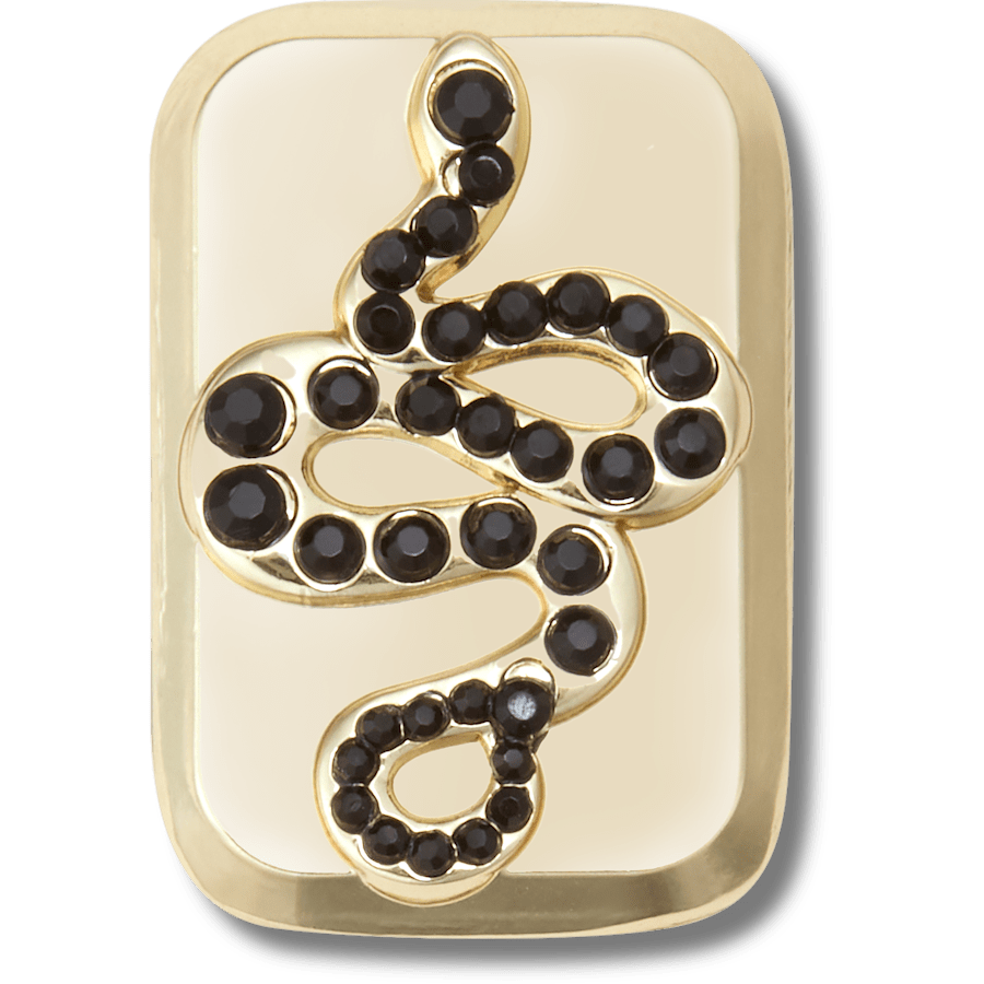 Crocs Gold Snake Emblem Jibbitz™ charms