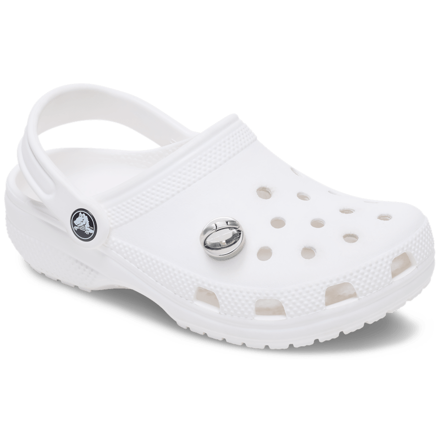 Crocs Silver Interchangeable Stud Jibbitz™ charms