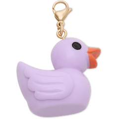 Crocs Purple Rubber Duck Charm Jibbitz Shoe Charm