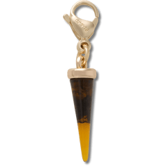 Crocs Gold Tortoise Spike Charm Jibbitz Shoe Charm
