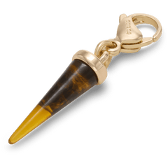 Crocs Gold Tortoise Spike Charm Jibbitz Shoe Charm