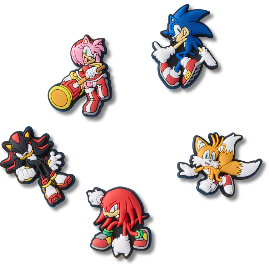 Crocs Sonic the Hedgehog 5Pck Jibbitz™ charms