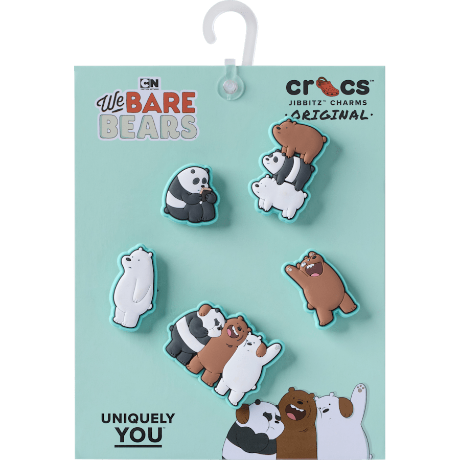 Crocs We Bare Bears 5 Pack  Jibbitz™ charms